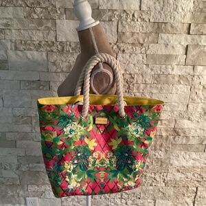Christian Lacroix Amaryllis Large Tote Bag